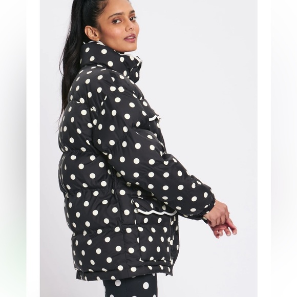 Rachel Antonoff CUPCAKE PUFFER POLKA DOT Size Small 🖤🤍 - Picture 5 of 11